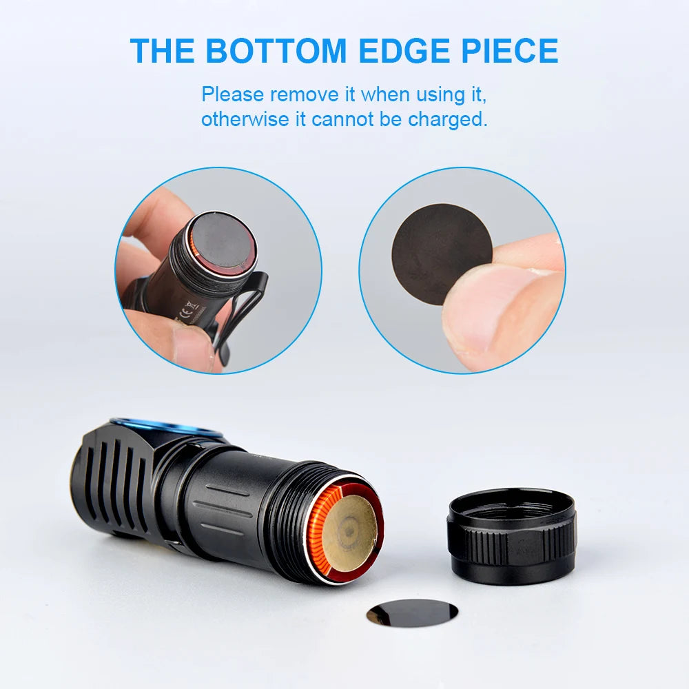 Powerful LED Headlamp 1000 Lumens Magnetic Rechargeable Camping Torch Flashlight
