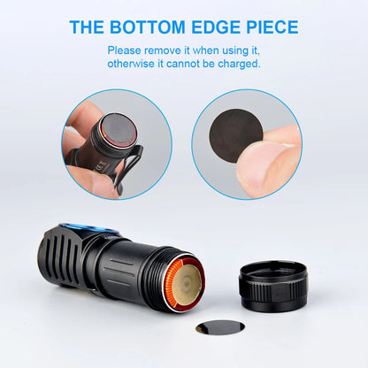 Powerful LED Headlamp 1000 Lumens Magnetic Rechargeable Camping Torch Flashlight