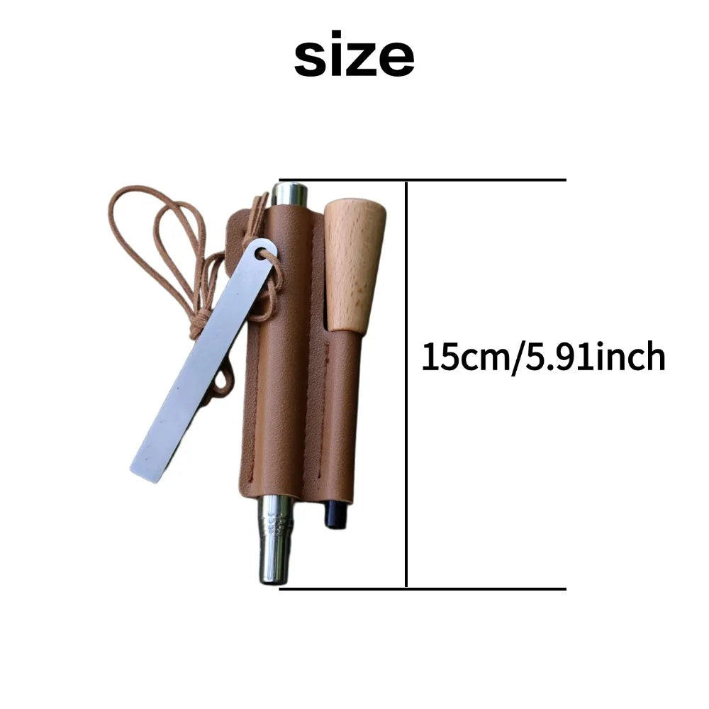4-piece set of iron magnesium ignition rod ignition kit,
