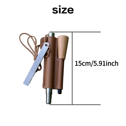 4-piece set of iron magnesium ignition rod ignition kit,