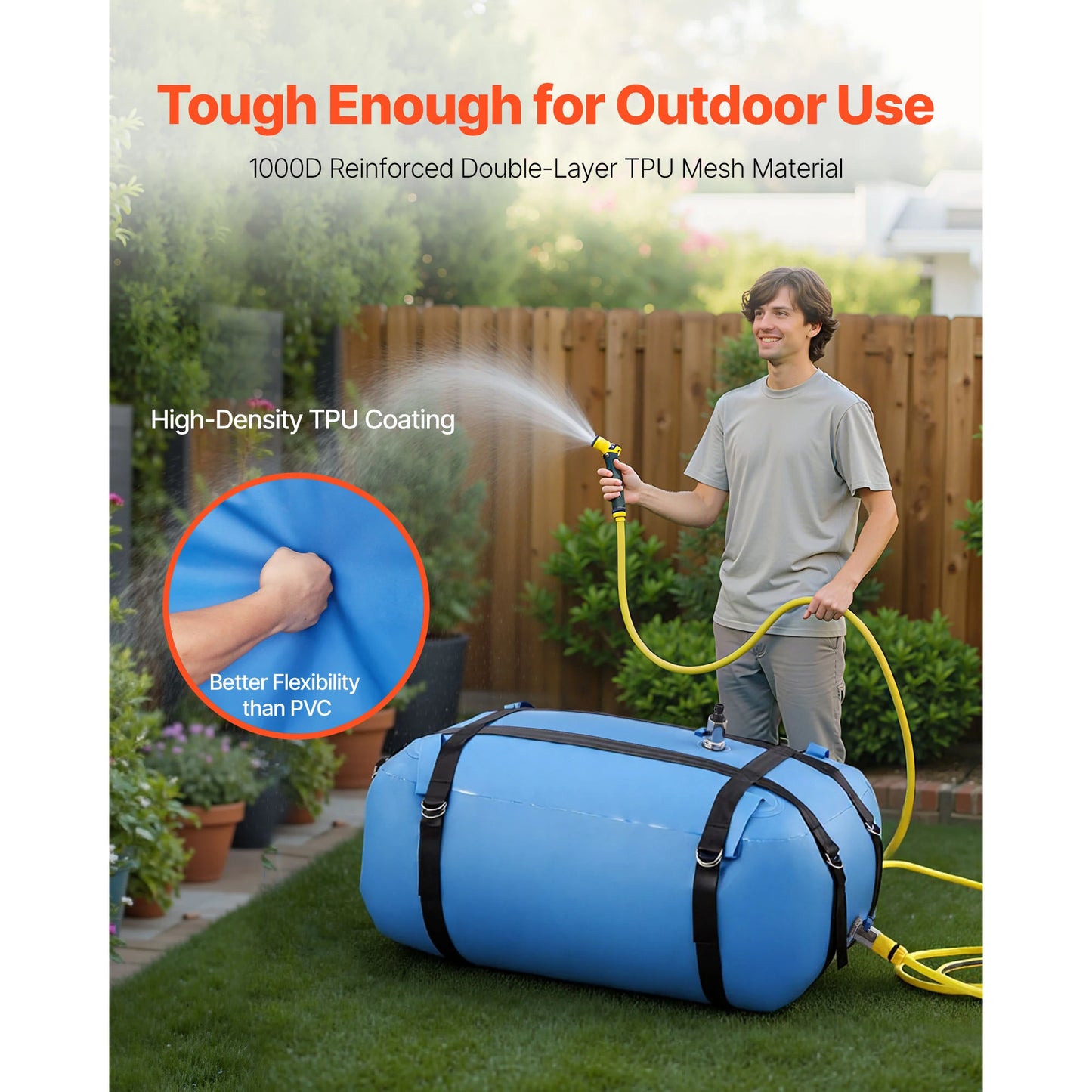Portable & Collapsible Water Storage Containers for Camping