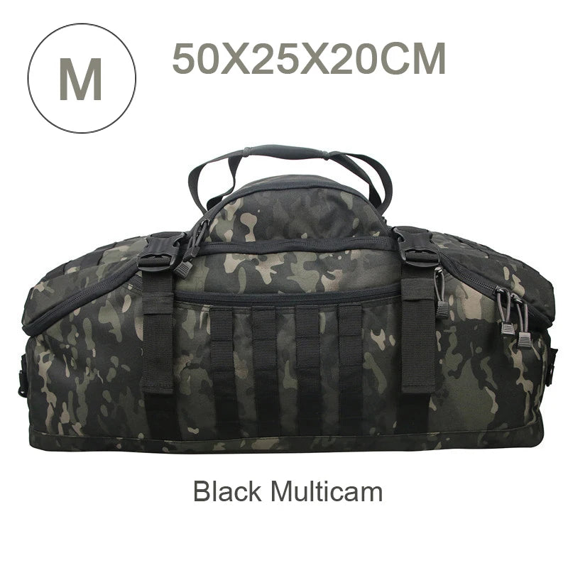 Outdoor Mountaineering Molle Tactical Backpack Camping Travel Bags
