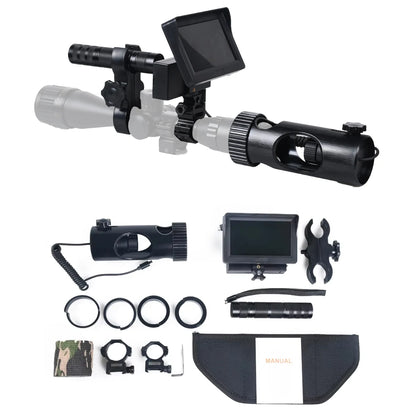 Digital Night Infrared Scope Camera Riflescope With HD 720P Video/Photo Recording