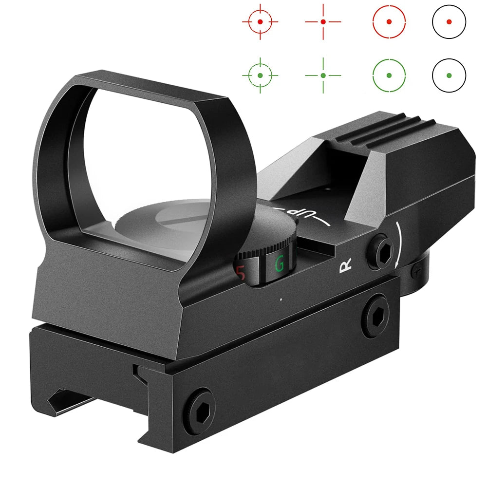 Red Green Dot Hunting Optics For 20mm Rail