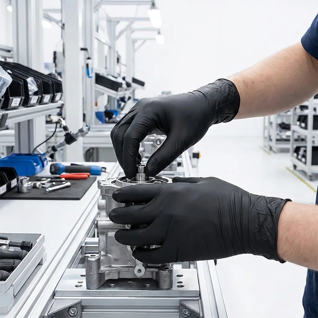 Disposable Nitrile Gloves 100PCS Powder Free Latex Free