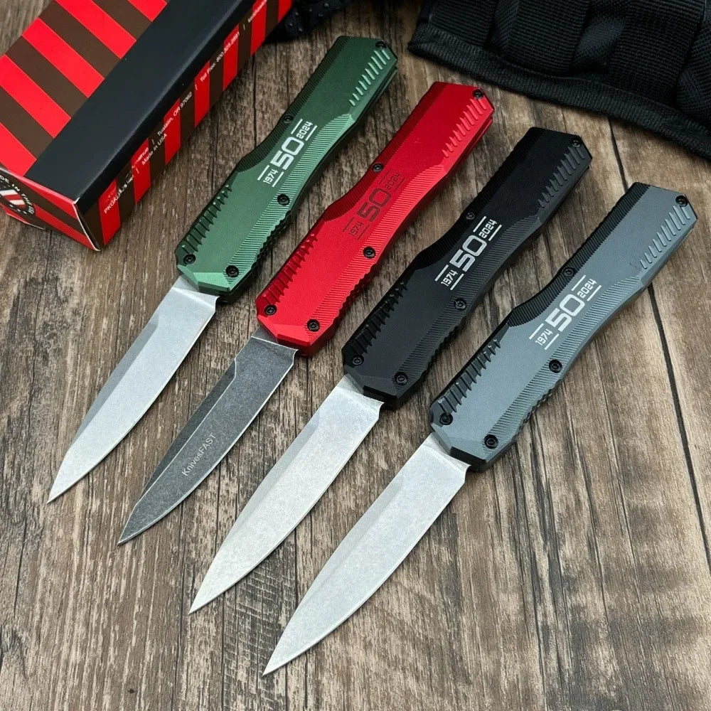 Livewire K50 Pocket Knife D2 Steel Blade T6 Aluminum Handle