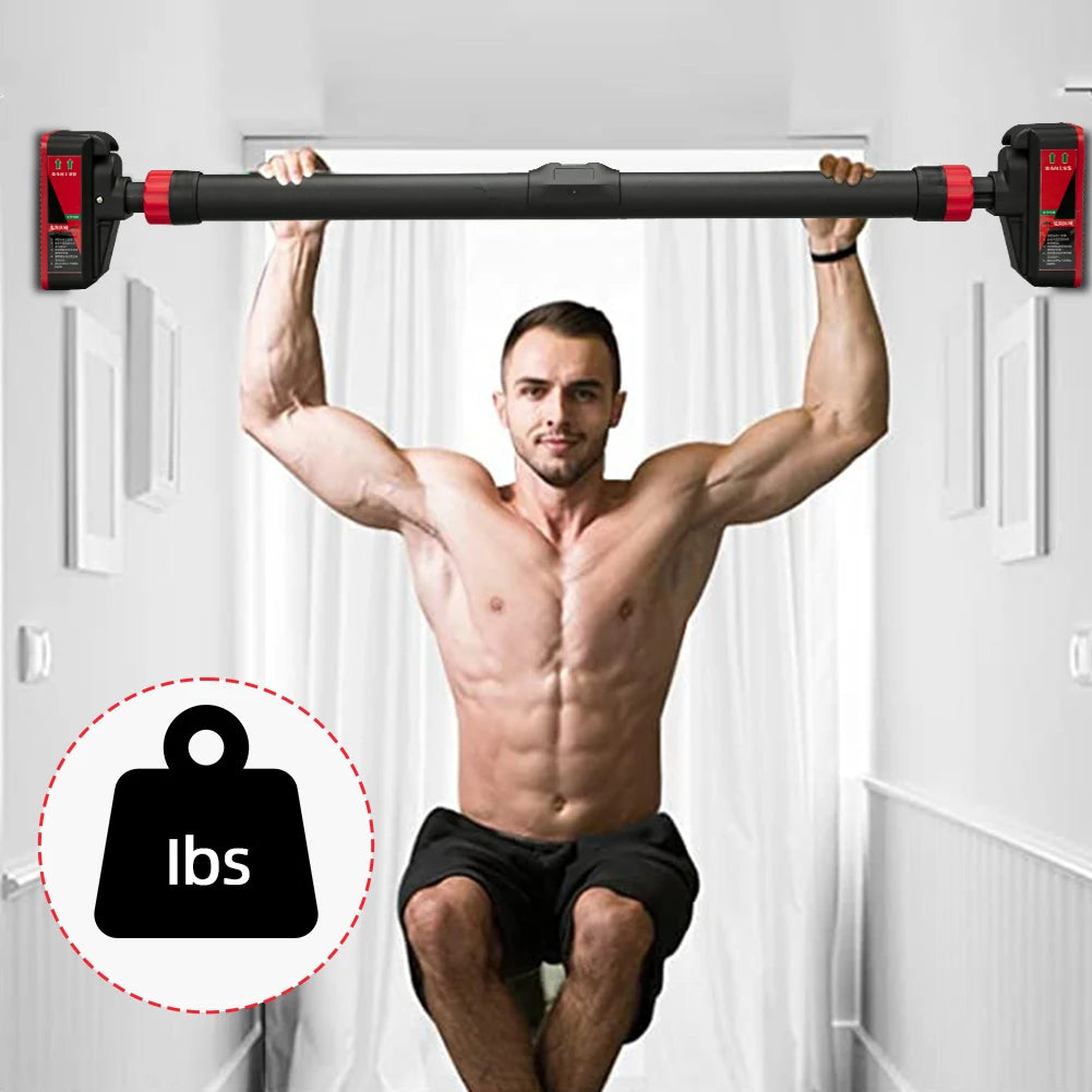 Strength Training Door Frame Pull-up Bar. Adjustable Width 200kg Max Load Capacity