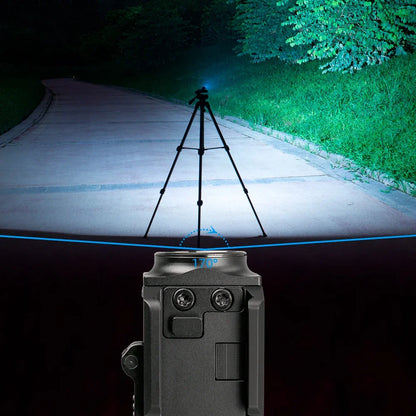 Tactical Led Flashlight 800 Lumens USB Rechargeable