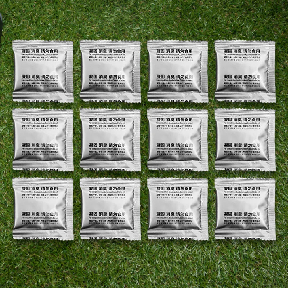 12 Pcs Camping Toilet  Deodorizing Powder for Camping Toilet
