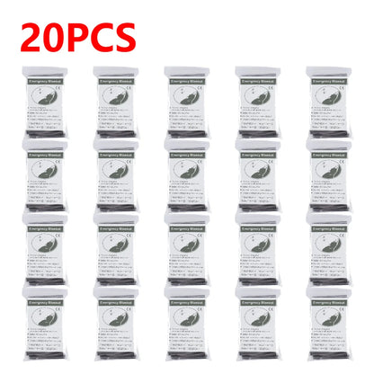 1-20pcs Emergency Mylar Thermal Foil Space Blanket Designed for NASA Body Warmer