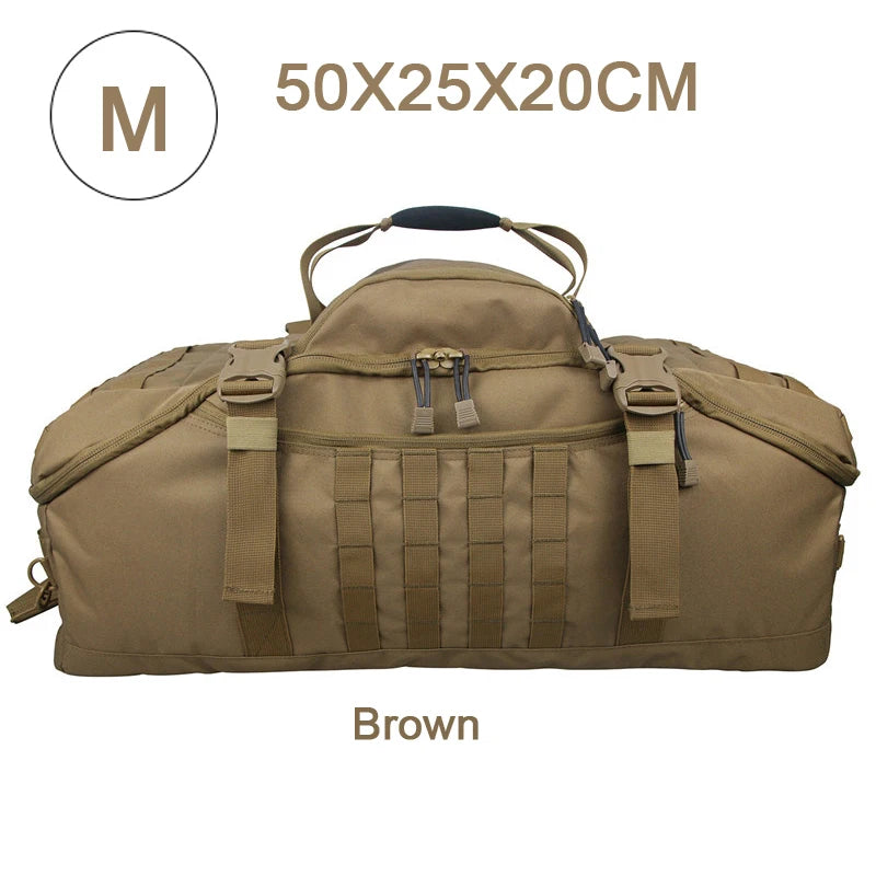 Outdoor Mountaineering Molle Tactical Backpack Camping Travel Bags