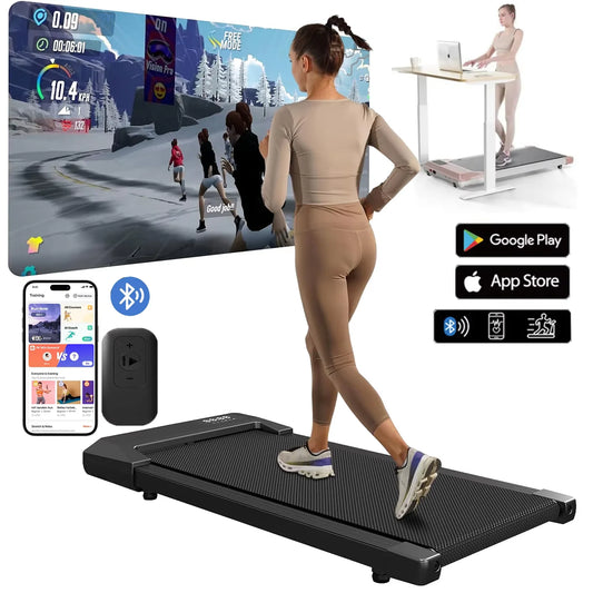 300lbs Capacity 2in1 Walking Running Exercise Machine With LCD Digital Data Display