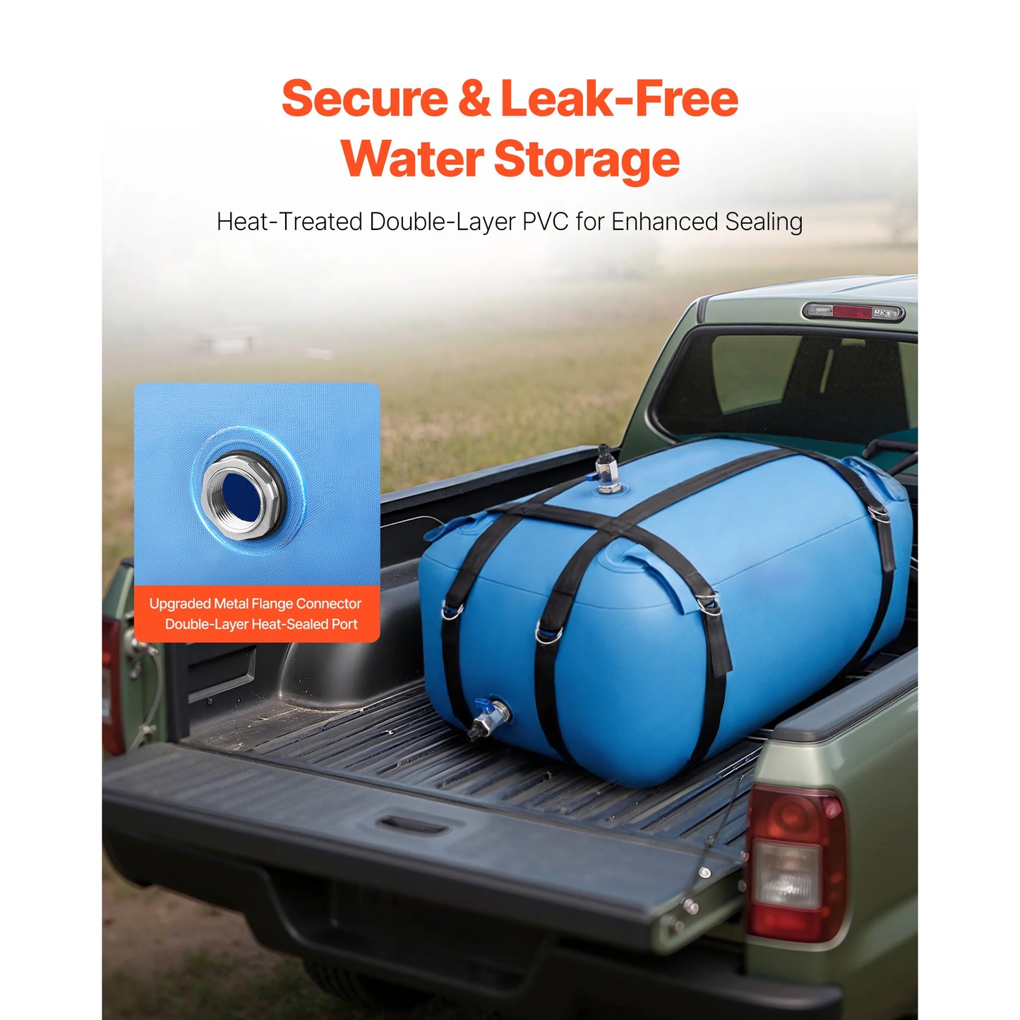 Portable & Collapsible Water Storage Containers for Camping