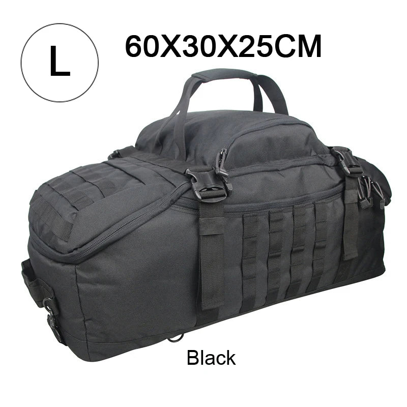Outdoor Mountaineering Molle Tactical Backpack Camping Travel Bags