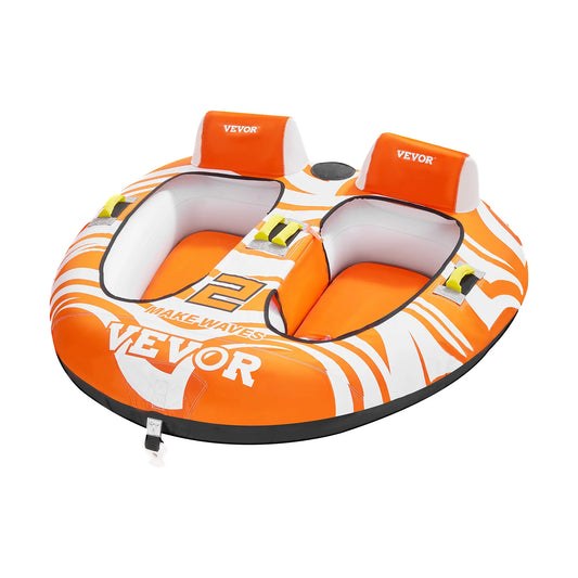 2 Person Inflatable Tubes for Boat to Pull