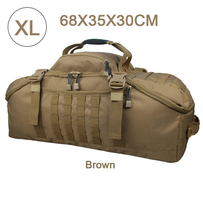 Outdoor Mountaineering Molle Tactical Backpack Camping Travel Bags