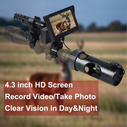 Digital Night Infrared Scope Camera Riflescope With HD 720P Video/Photo Recording