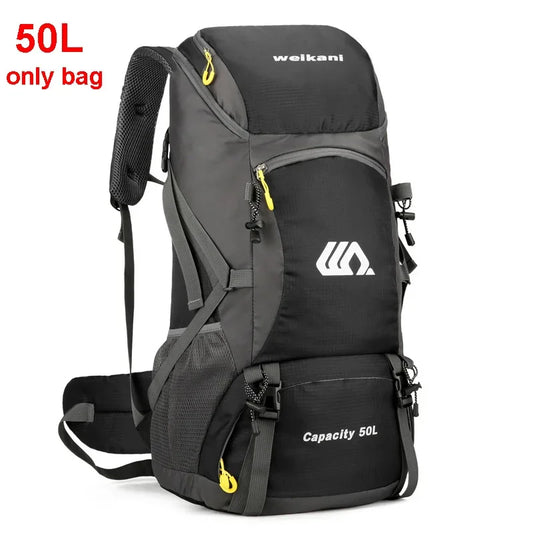 Large Waterproof  Backpack Hiking Bag with Multiple Pockets