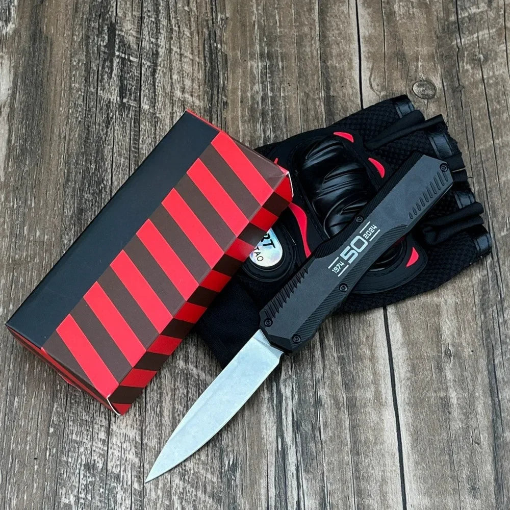 Livewire K50 Pocket Knife D2 Steel Blade T6 Aluminum Handle