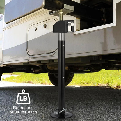 RV Slide Out Stabilizer Jacks 5000LB Capacity Adjustable 21-34
