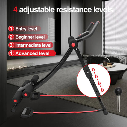 Foldable Ab Workout Equipment for Core & Abdominal Workout