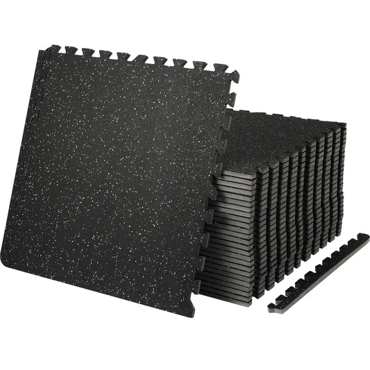25 PCS 1/2 in Thick Gym Floor Mats