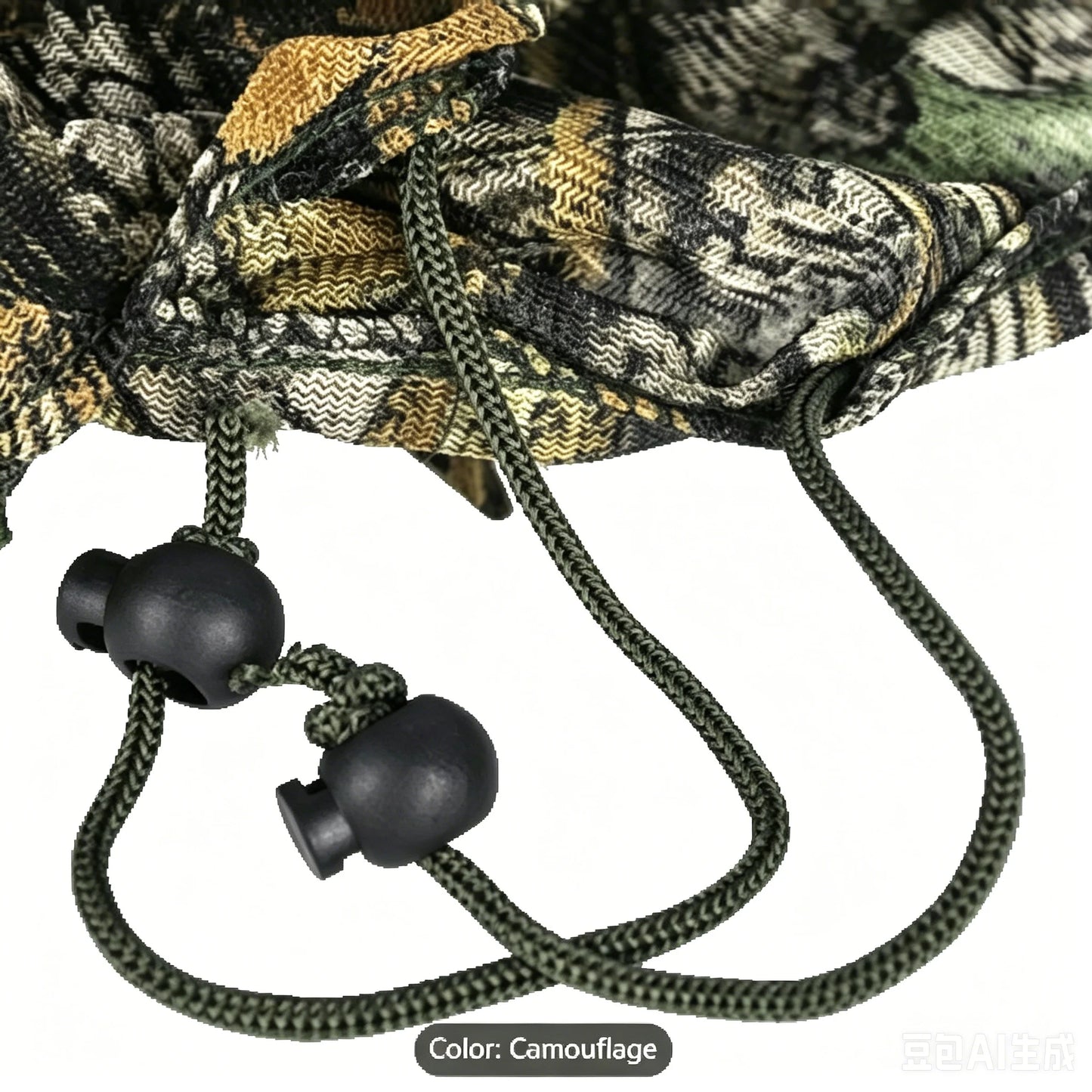 Unisex Ghillie Suit, 3D Lightweight Hunting Clothes, Hooded Camouflage Breathable Hunting Suit