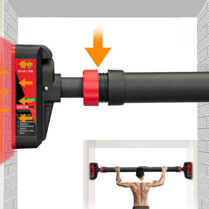 Strength Training Door Frame Pull-up Bar. Adjustable Width 200kg Max Load Capacity