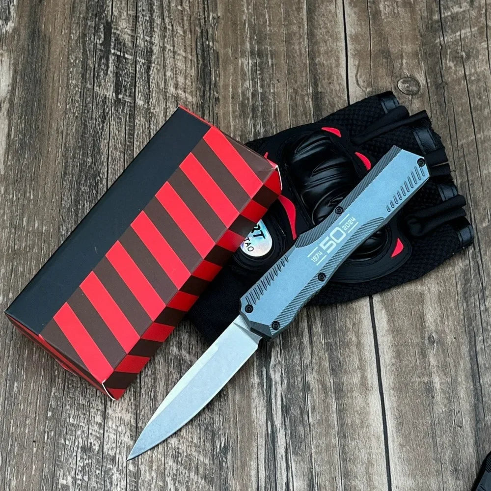 Livewire K50 Pocket Knife D2 Steel Blade T6 Aluminum Handle