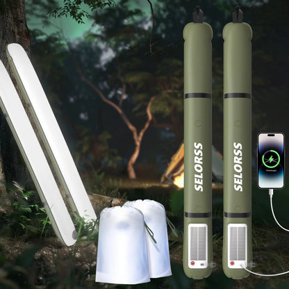 Rechargeable Camping Lantern 2000mAh Folding Portable Waterproof