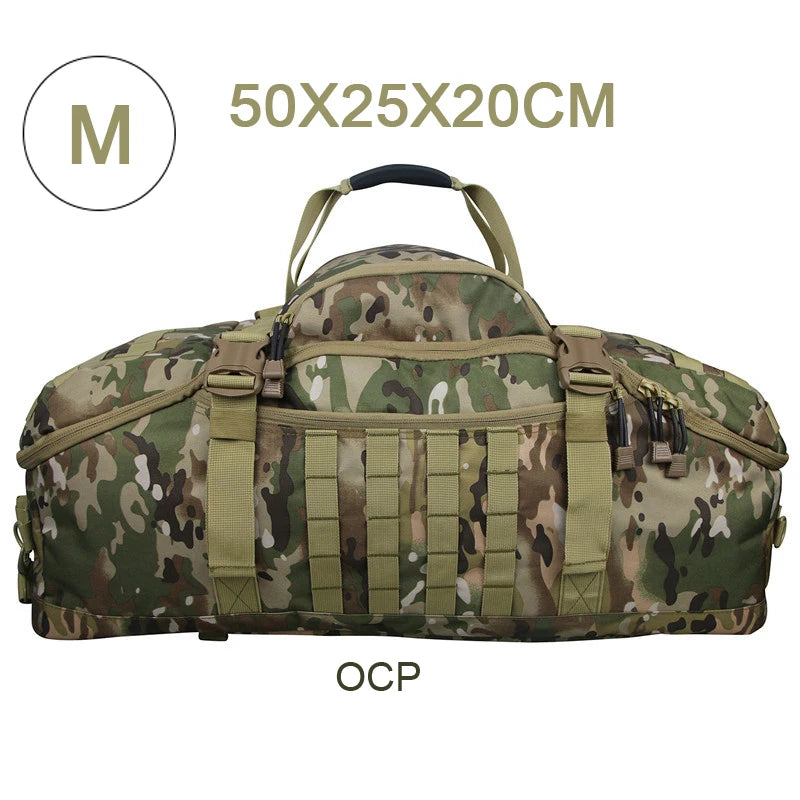 Outdoor Mountaineering Molle Tactical Backpack Camping Travel Bags