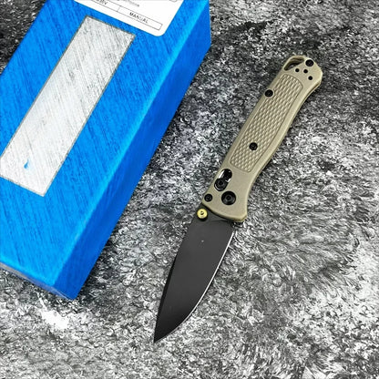 Steel Blade Nylon Fiber Handle Outdoor Camping Survival EDC