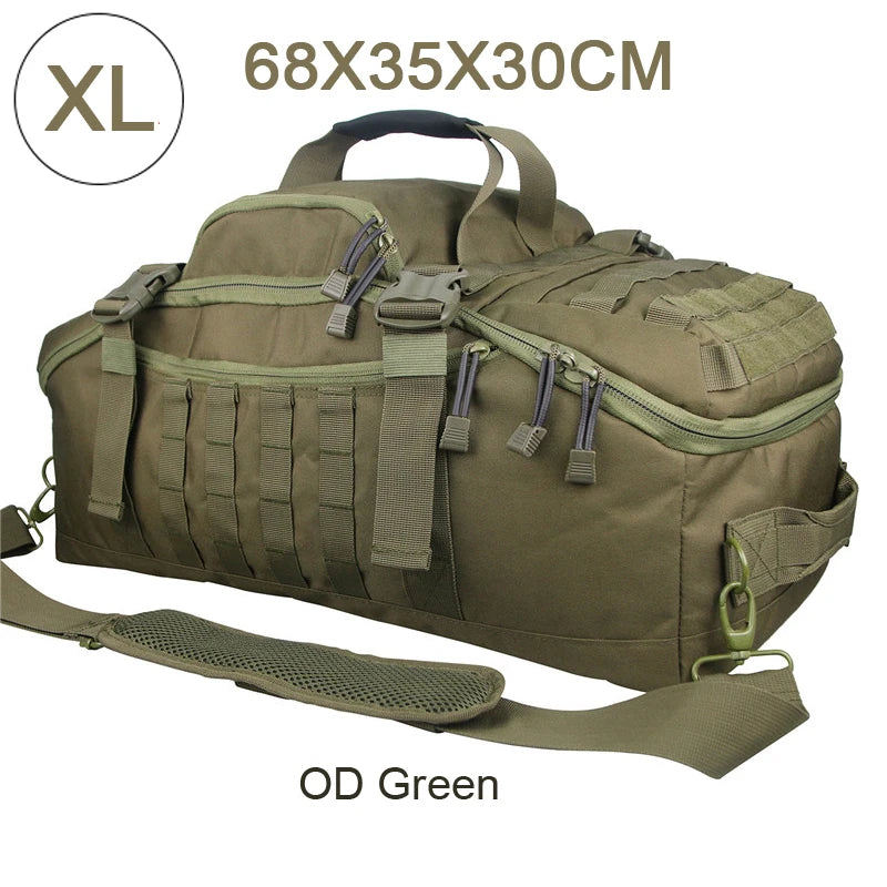 Outdoor Mountaineering Molle Tactical Backpack Camping Travel Bags