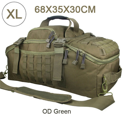 Outdoor Mountaineering Molle Tactical Backpack Camping Travel Bags