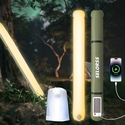 Rechargeable Camping Lantern 2000mAh Folding Portable Waterproof