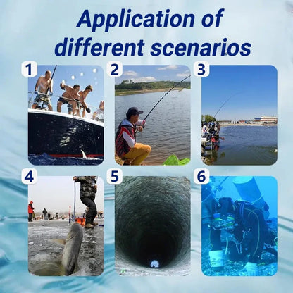 Waterproof Underwater Fishing Camera With Night Vision & Depth Finder