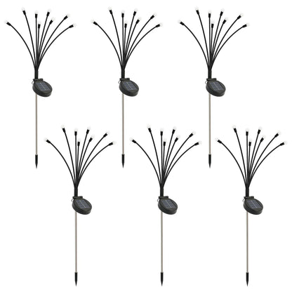 8-Head Solar Firefly Lights LED Solar Lights