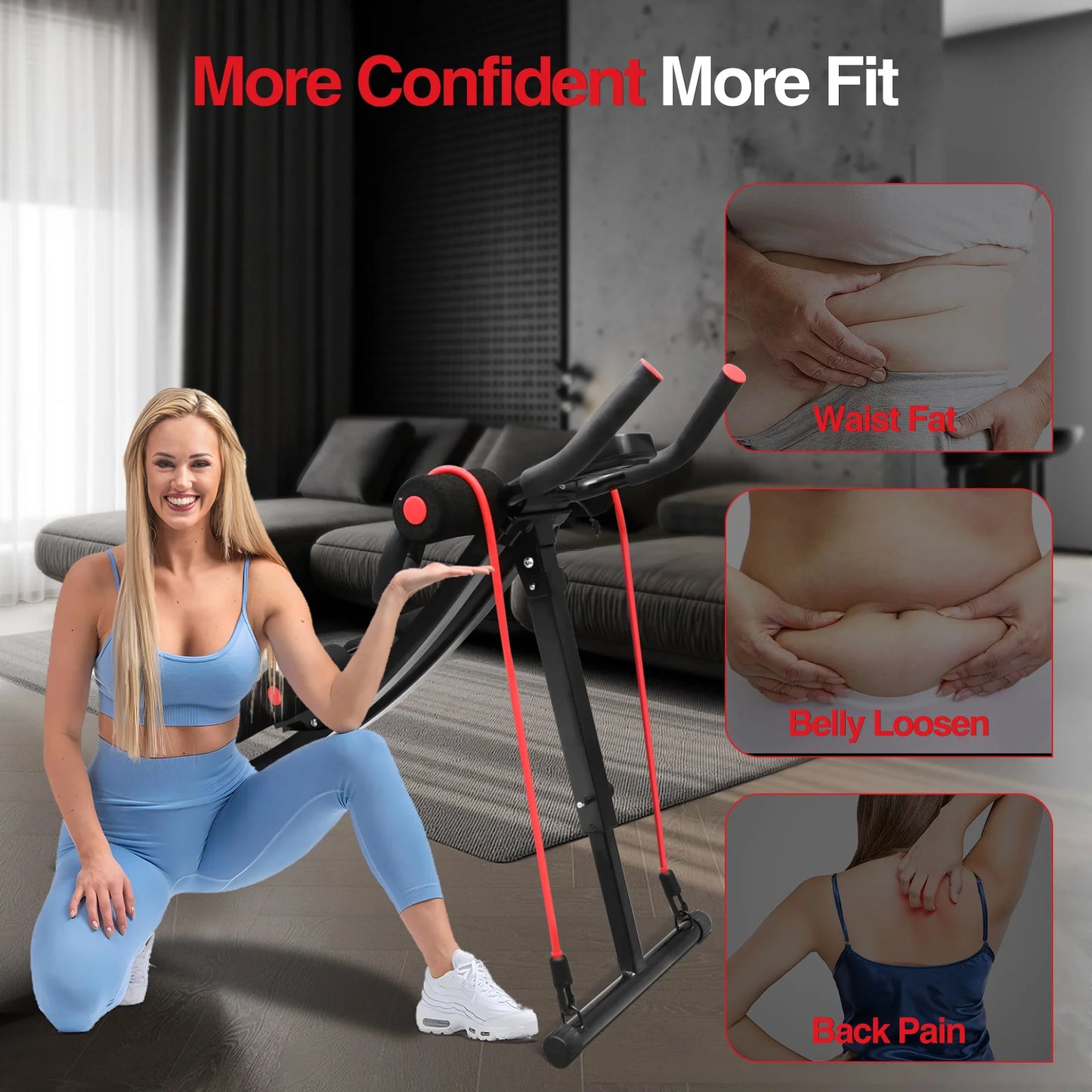 Foldable Ab Workout Equipment for Core & Abdominal Workout