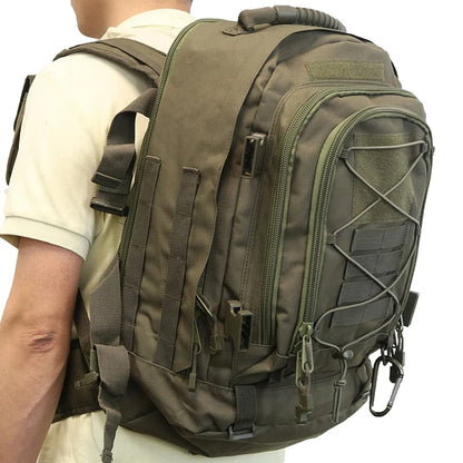 Outdoor Tactical Large Capacity Hiking Bag.  Travelling Camping Rucksack