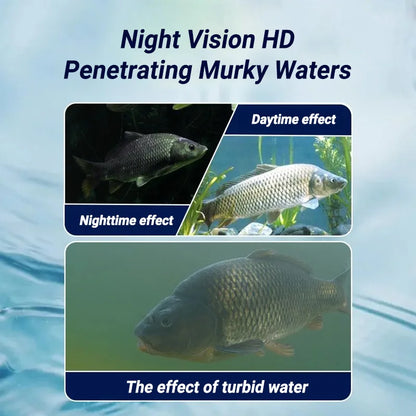 Waterproof Underwater Fishing Camera With Night Vision & Depth Finder