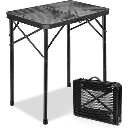Folding Grill / Camping  Table for Outside 3 Height Adjustable