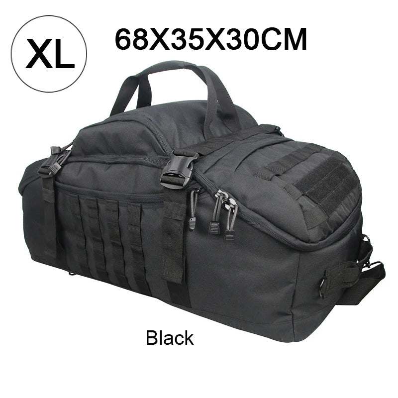 Outdoor Mountaineering Molle Tactical Backpack Camping Travel Bags
