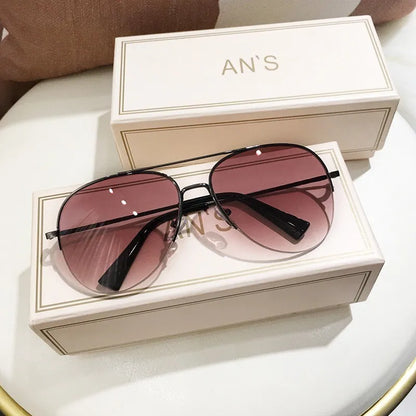 Classic Sunglass for Men Aviator Metal Frame