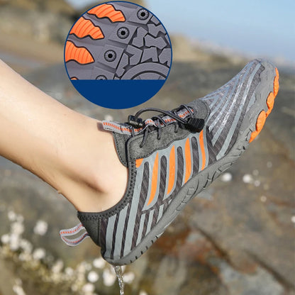 Quick-Dry Water Shoes For Men. Lightweight Wading Beach Sneakers
