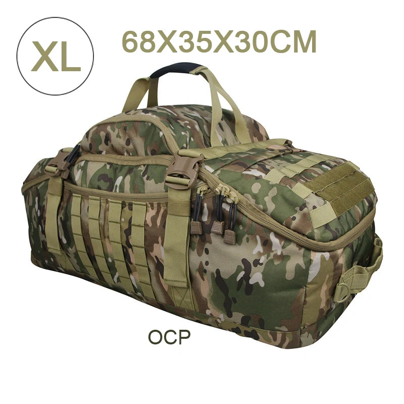 Outdoor Mountaineering Molle Tactical Backpack Camping Travel Bags